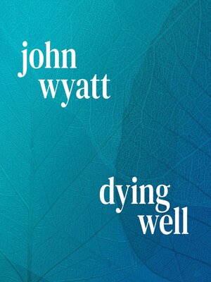 cover image of Dying Well